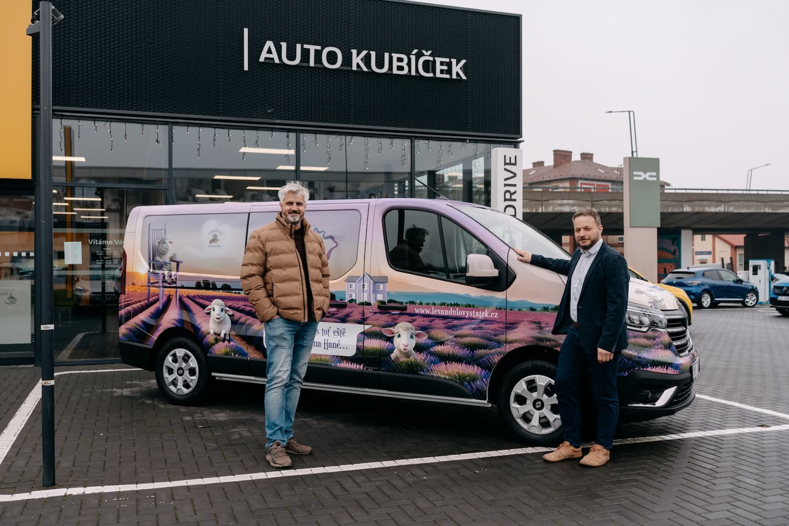 Levandule na cestách: jak nás partnerství s Auto Kubíček posunulo o kus dál